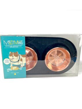 Messy Mutts Silicone Double Bowl Set